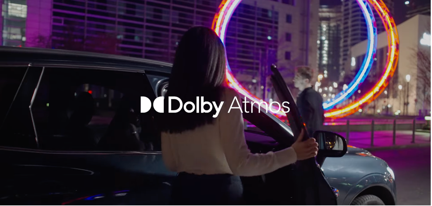 Dźwięk Dolby Atmos®dla samochodów
