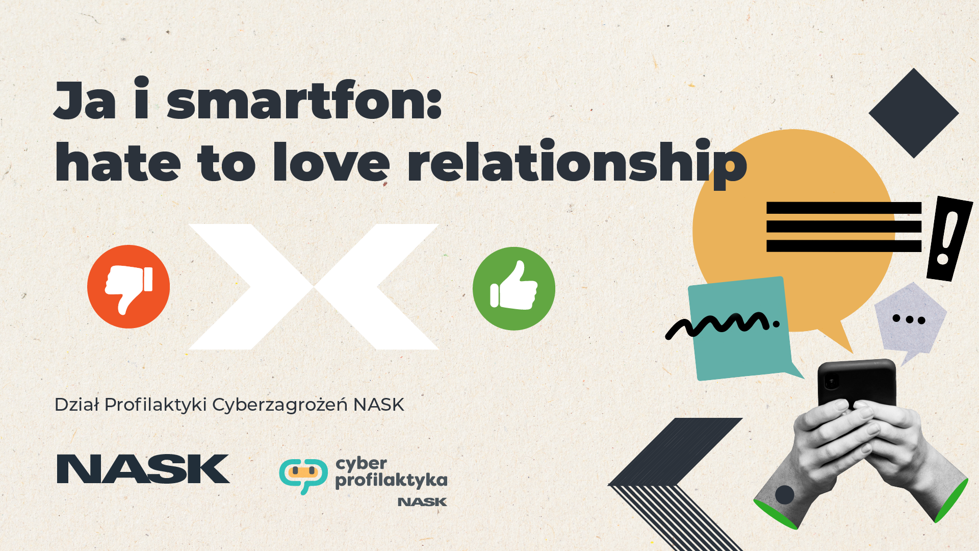 Ja i smartfon: hate to love relationship