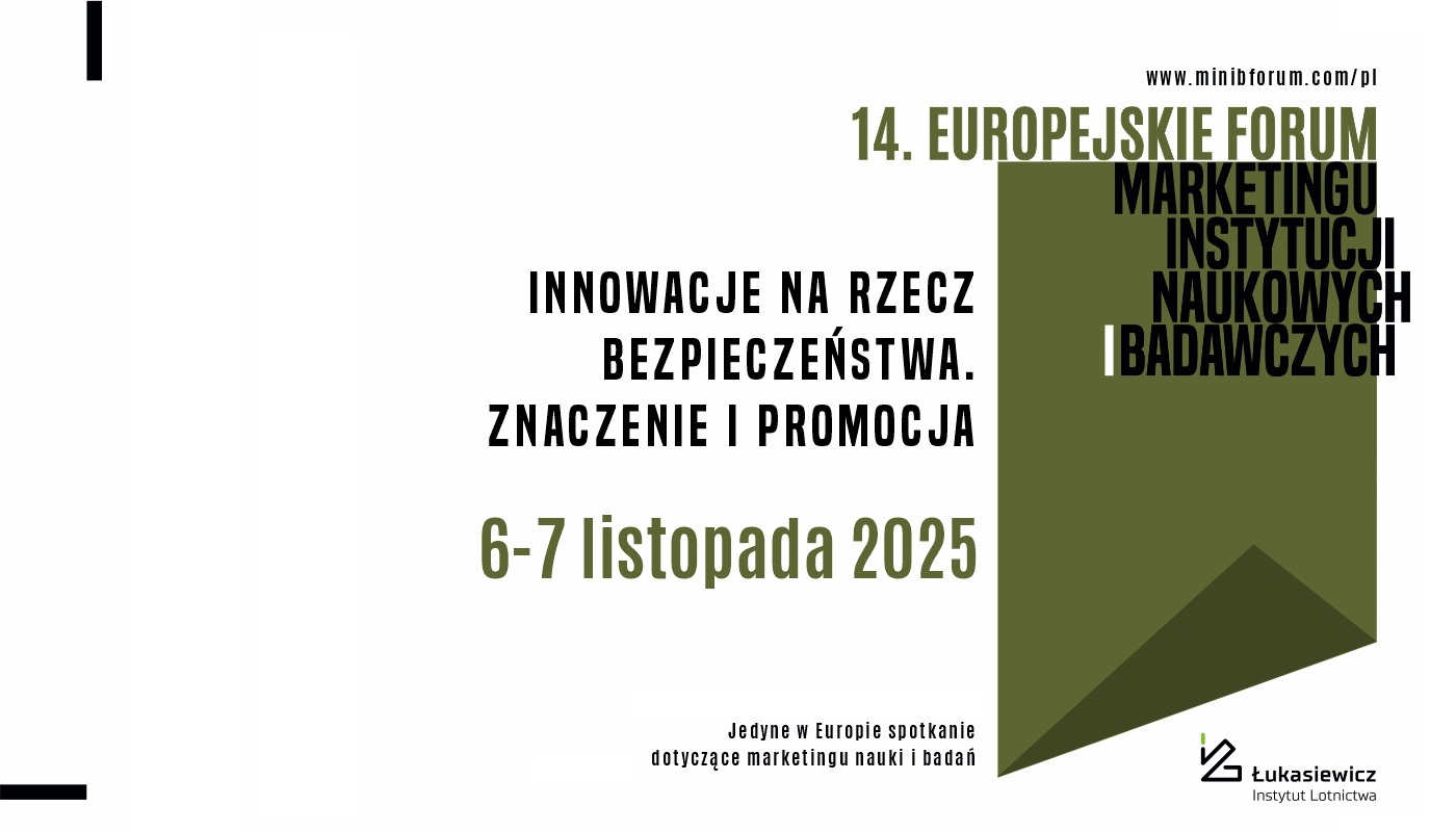 14. Europejskie Forum Marketingu Instytucji Naukowych i Badawczych