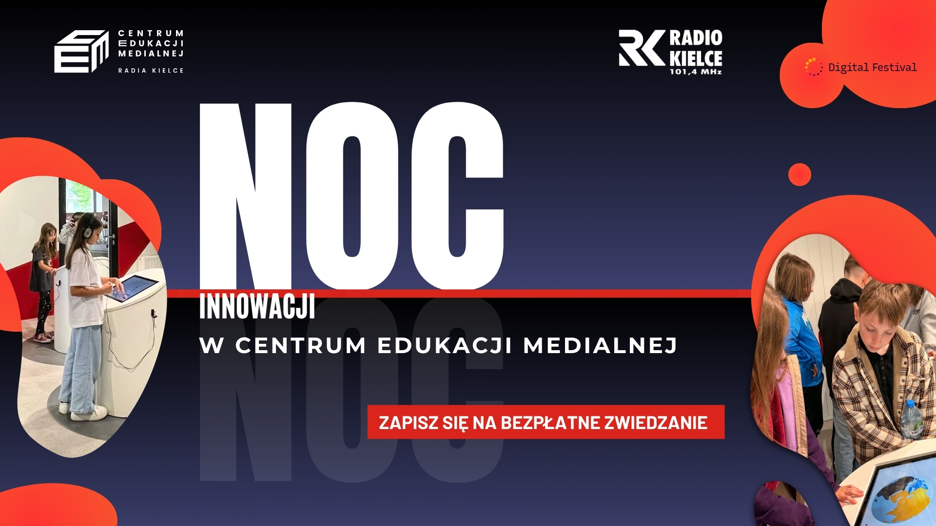 Noc Innowacji 2026 w Centrum Edukacji Medialnej Radia Kielce