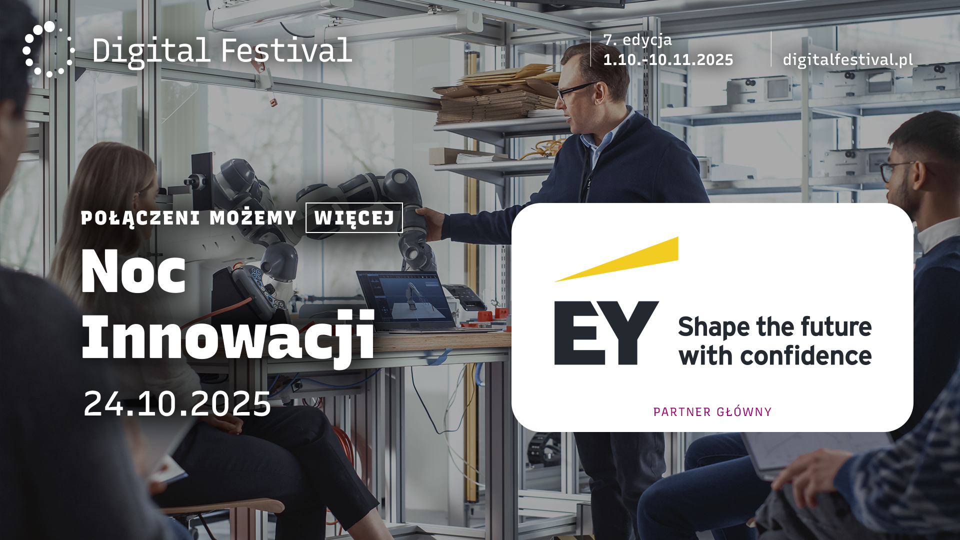 7. edycja Nocy Innowacji za nami, czyli wspólne odkrywanie nowych technologii i rozwijanie kompetencji przyszłości