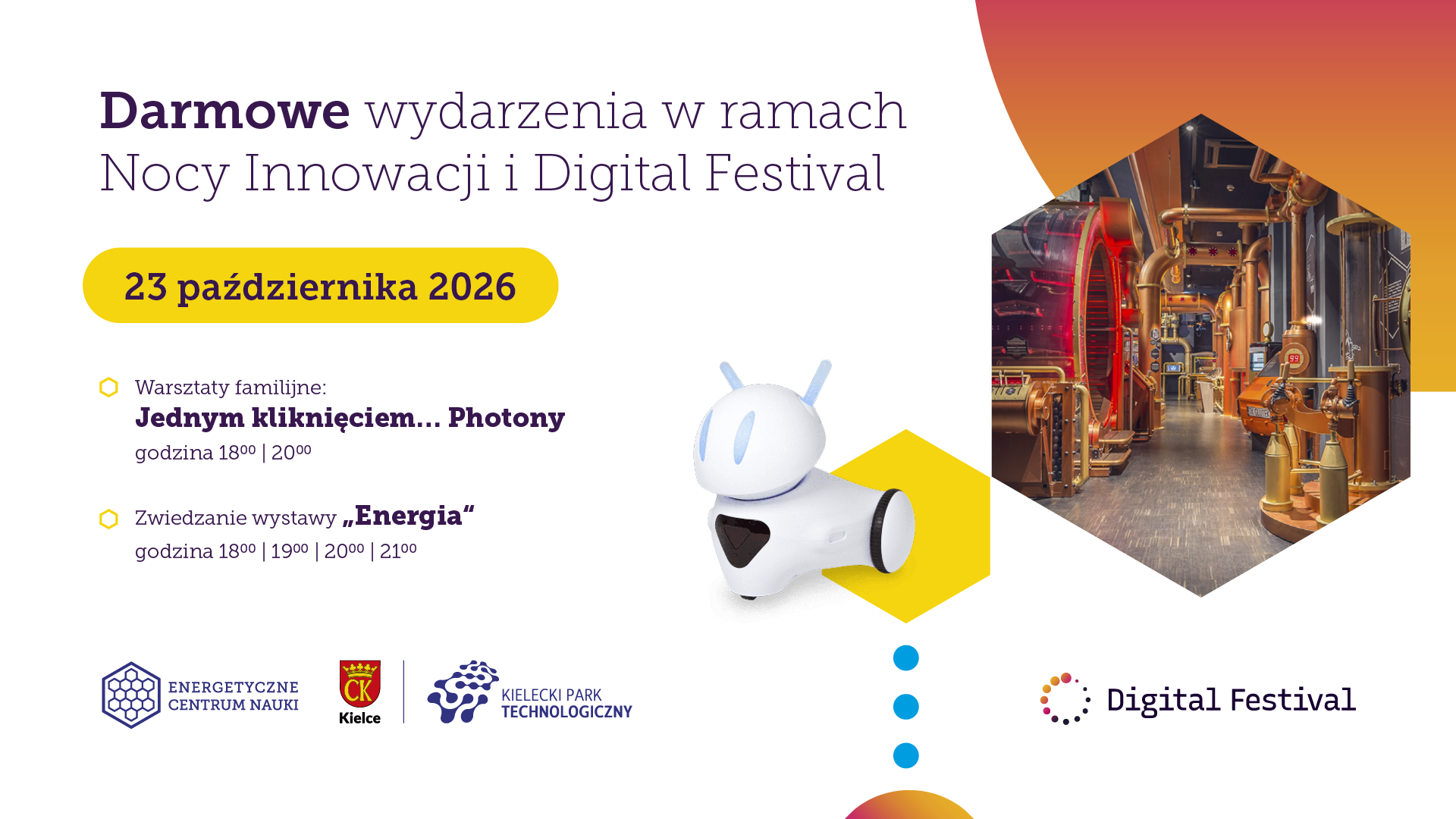 Noc Innowacji w Energetycznym Centrum Nauki w Kielcach